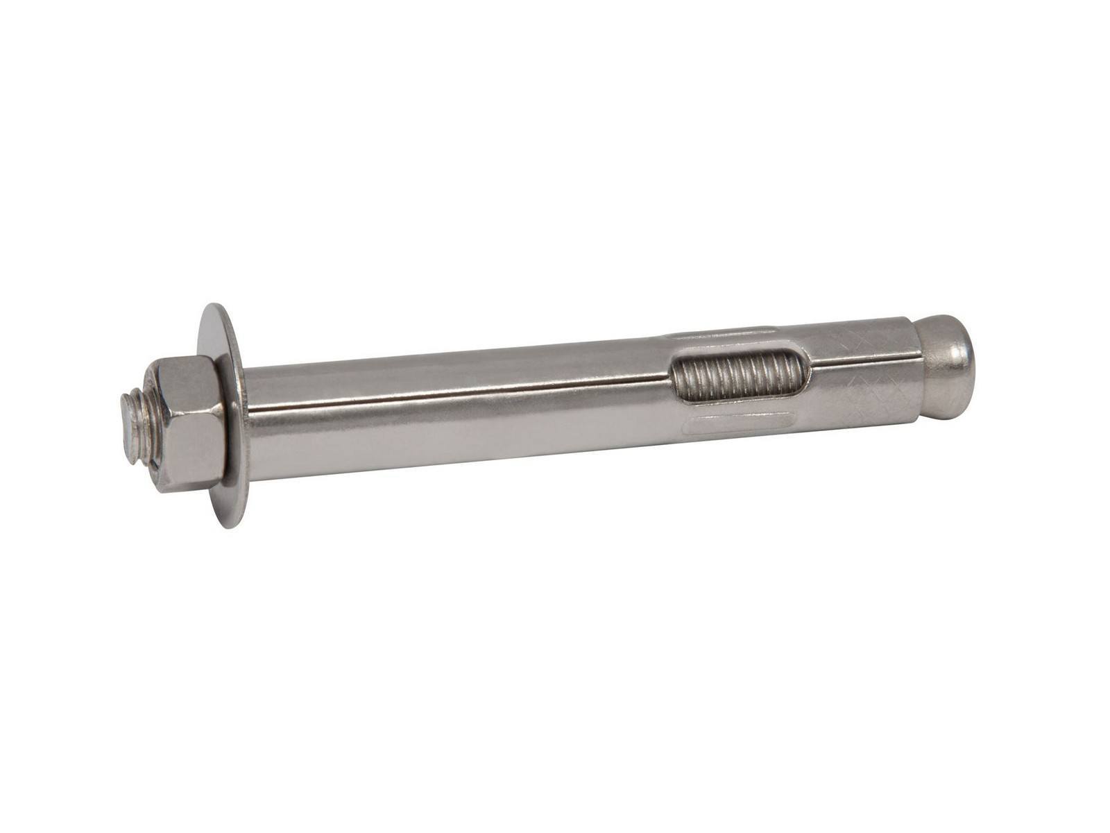 1/2" x 6" 304 Stainless Steel Hex Sleeve Anchor, 25/Box