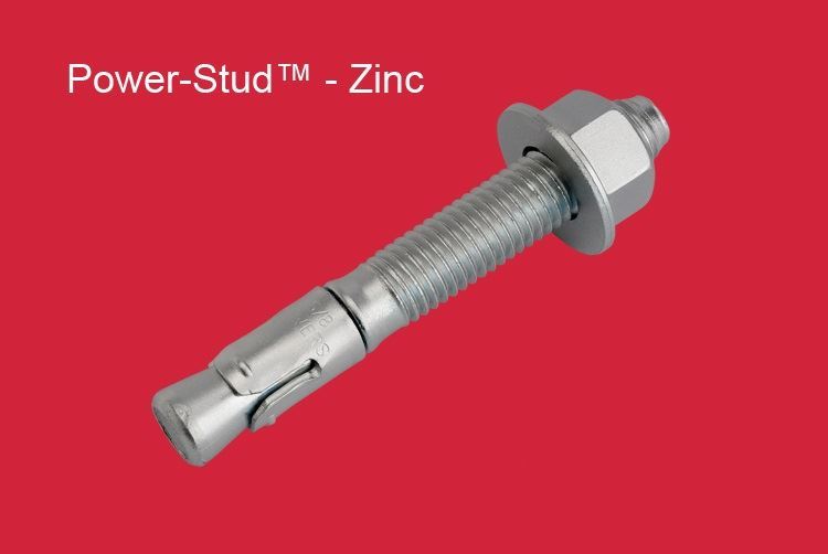 1/2" x 51/2" PowerStud+® SD1 Expansion Anchor, 50/Box Concrete